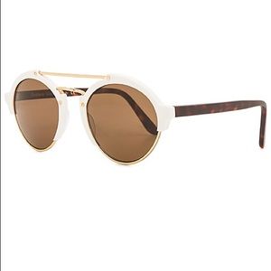 Illesteva Milan II cream sunglasses
